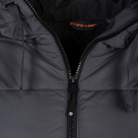 Life Line Howitt Fake Down Parka Ladies Grau Größe xl