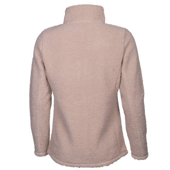 Lebenslinie Lorne Sherpa Fleecejas Damen beige Größe s