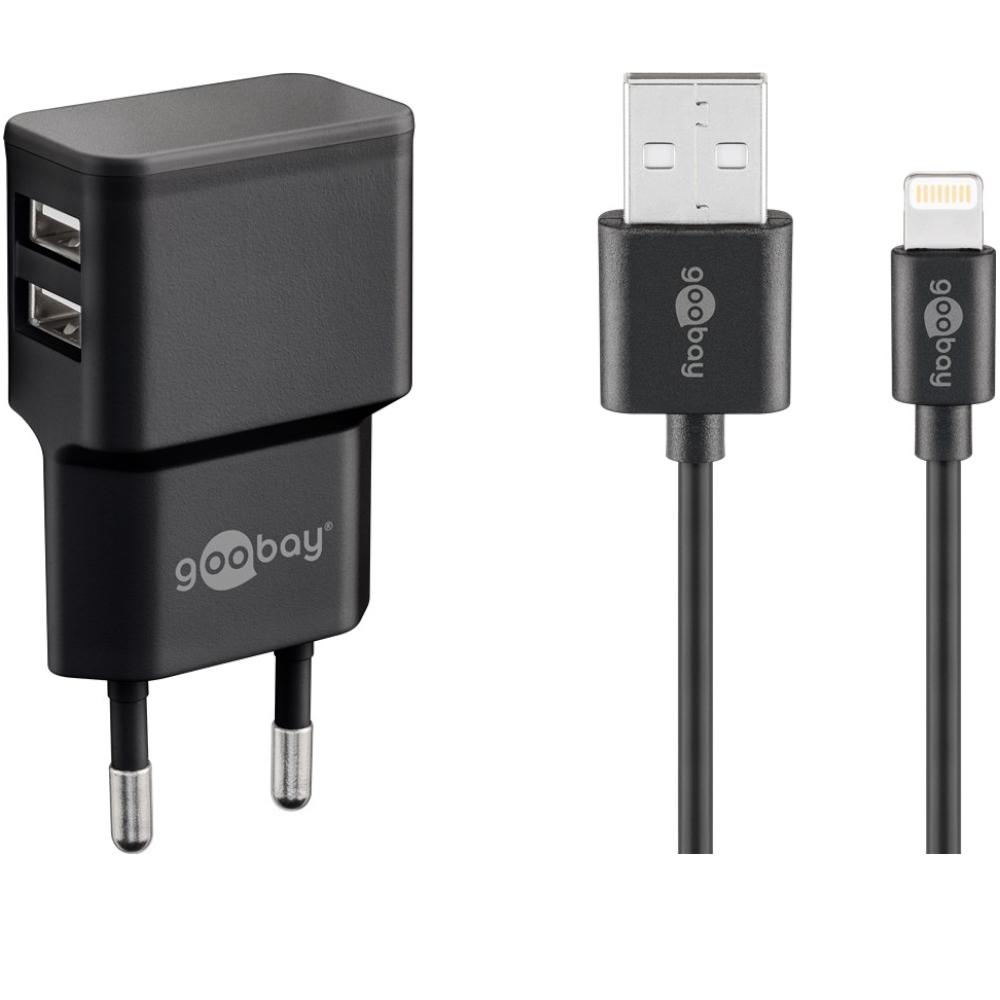 Goobay Dual Lightning Charger Set (12 W)
