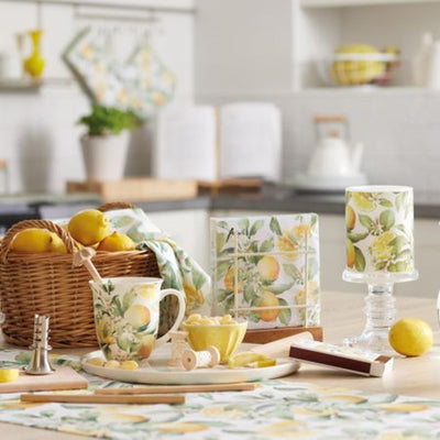 Ambiente Kerze klein Limoni