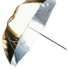 Linkstar Blitzschirm PUK-84GS Silber Gold 100 cm (wendebar)