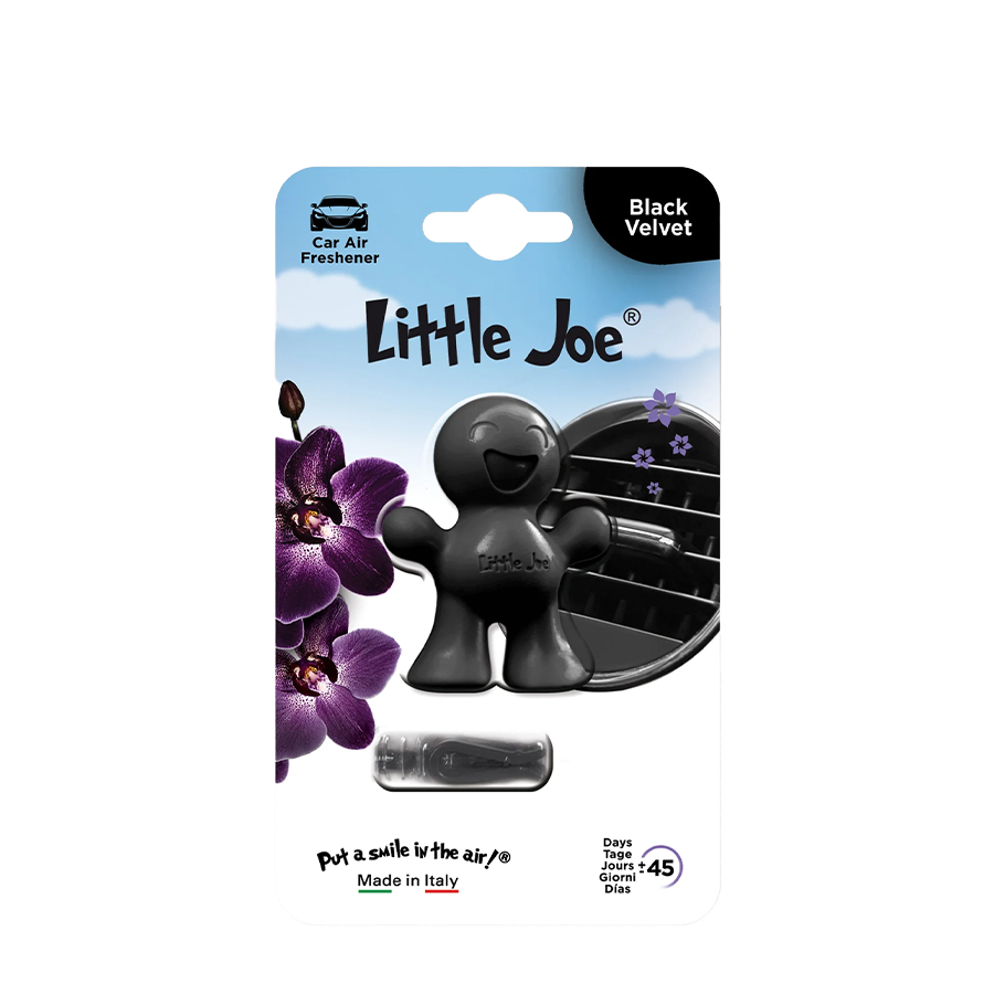 Little Joe Auto-Lufterfrischer aus schwarzem Samt