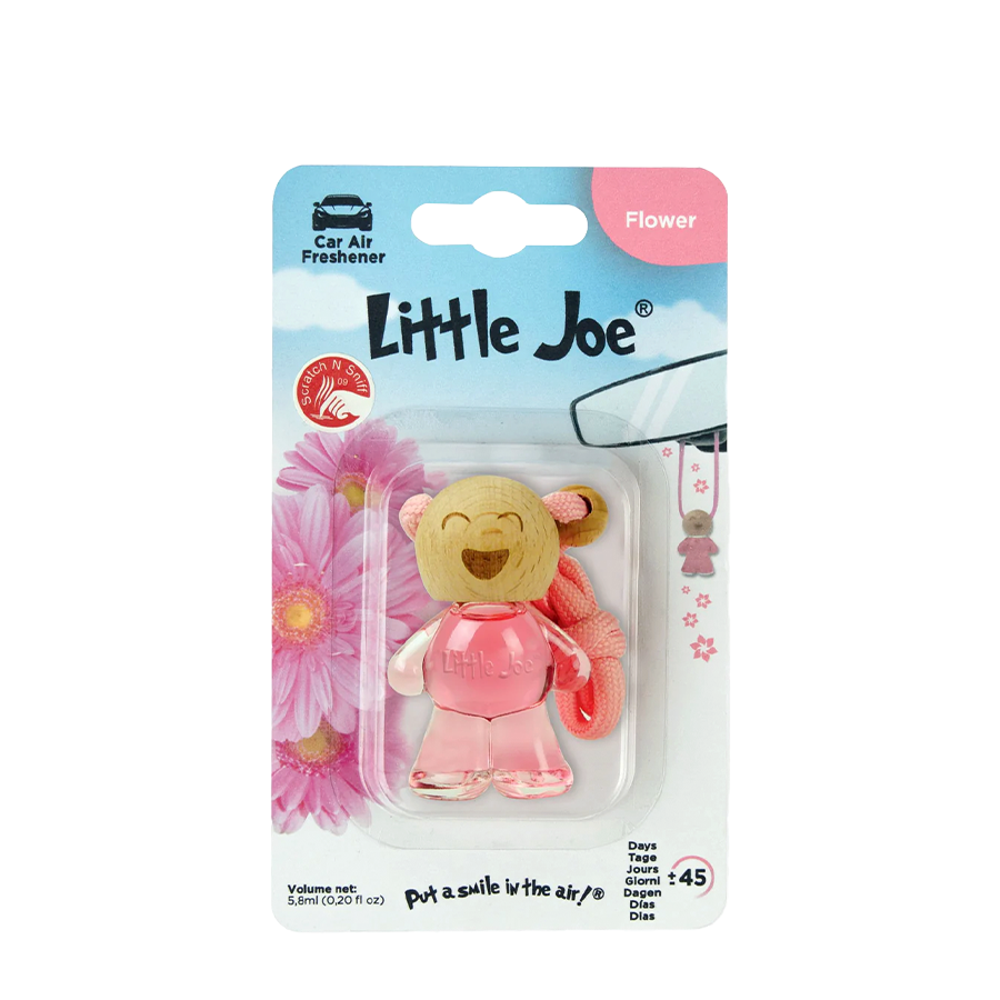 Little Joe Auto-Lufterfrischer, Glasflasche, Blume