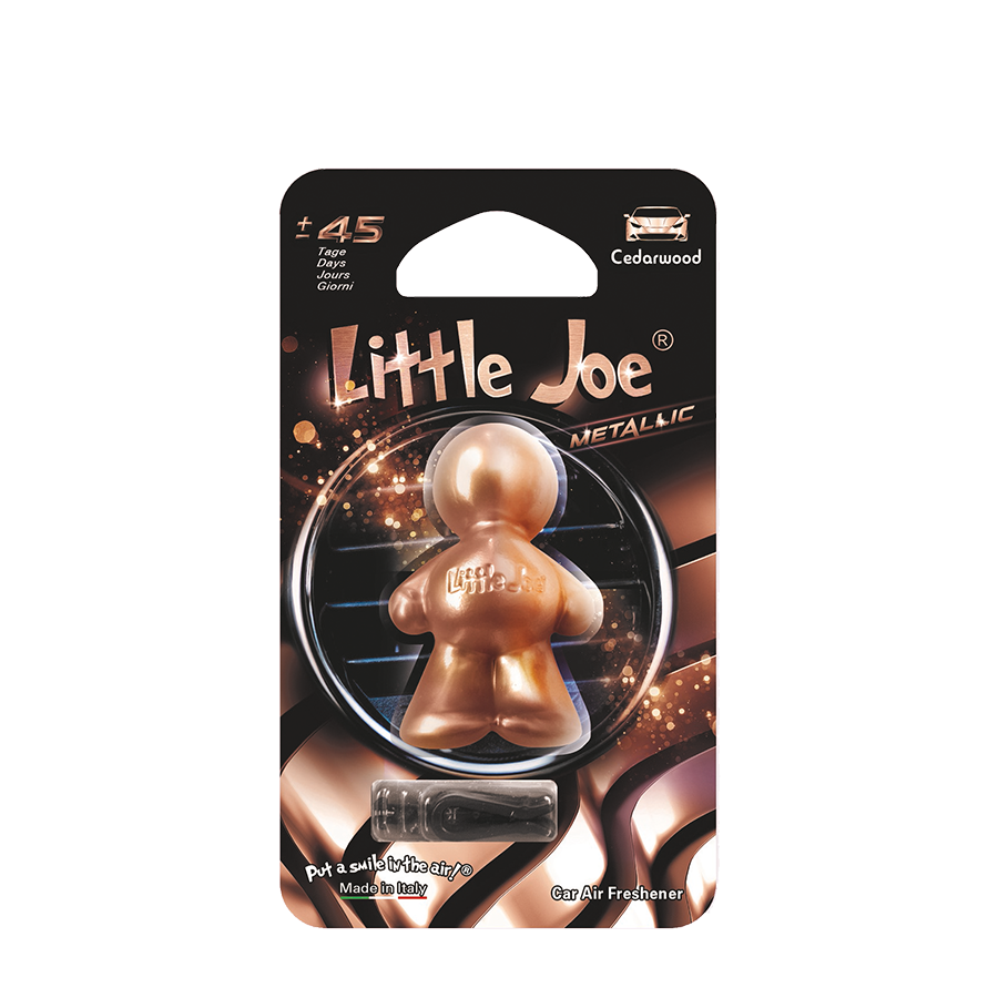 Little Joe Auto-Lufterfrischer aus metallischem Zedernholz