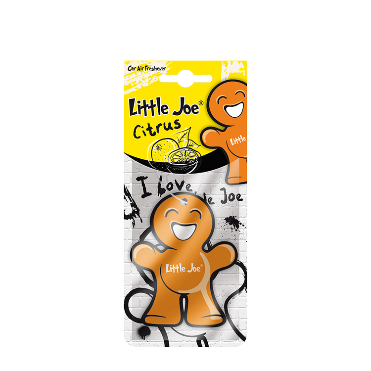 Little Joe Auto-Lufterfrischer aus Papier, Zitrusfrüchte