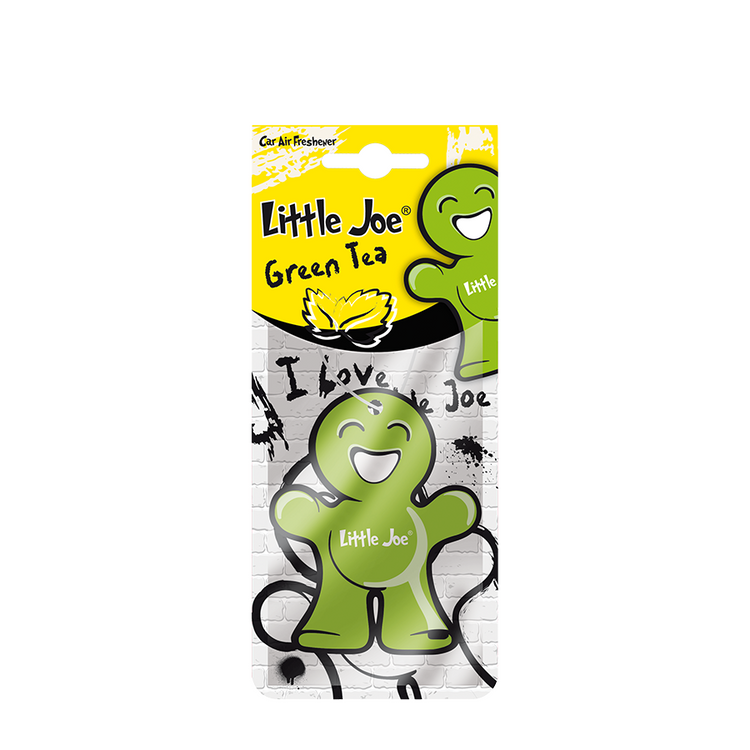 Little Joe Auto-Lufterfrischer aus Papier, grüner Tee