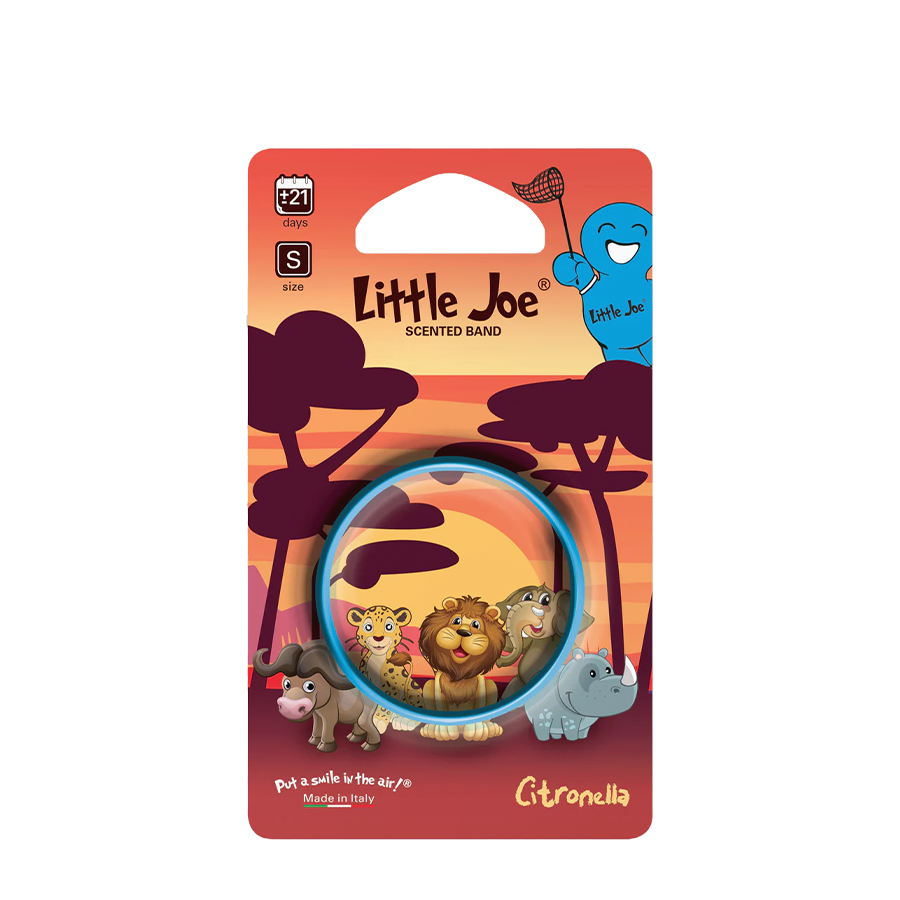 Little Joe Duftband Citronella klein blau