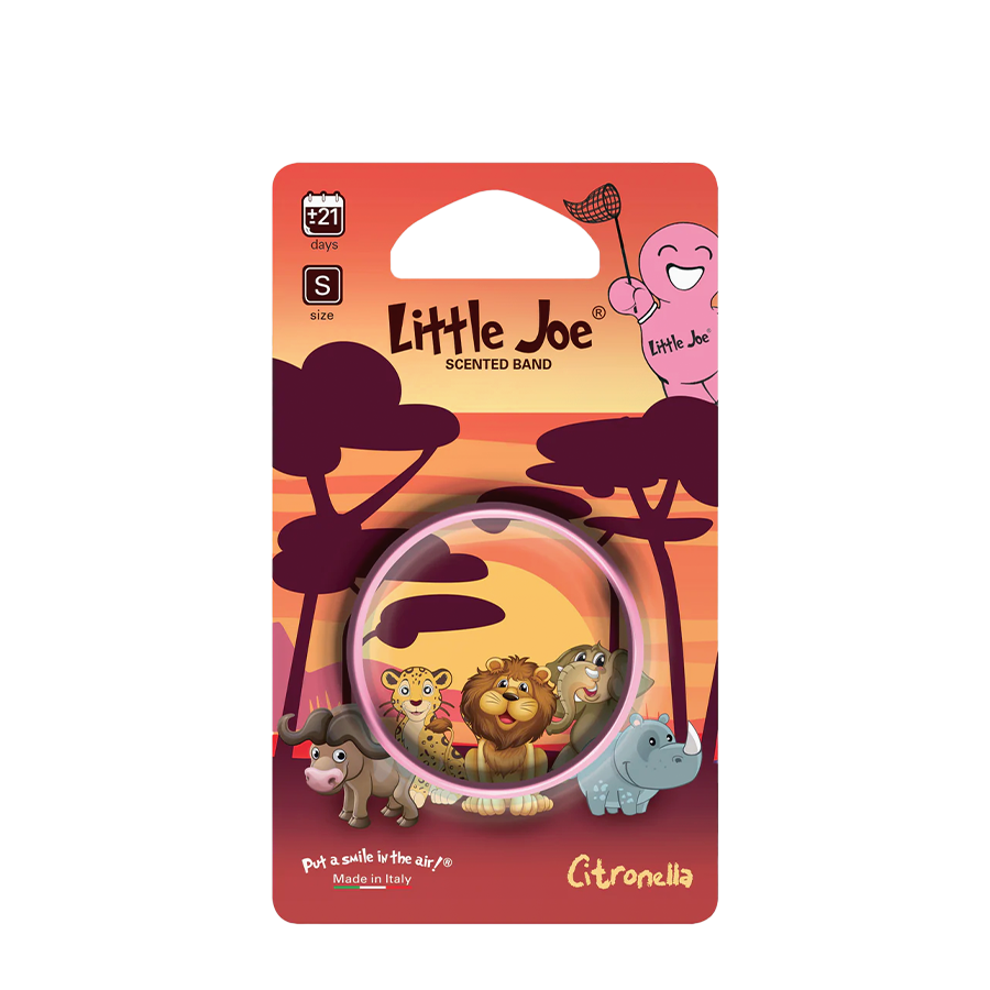 Little Joe Duftband Citronella klein rosa