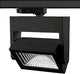 Lival LED-Schienenstrahler 3-phasig 33 W 3000 K Schwarz 90 x 70 ° Lival Nanna groß - 5050625