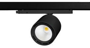 Lival LED-Schienenstrahler 3-phasig 34 W 4000 K schwarz 30 g Lival Cafeteria – 5050616