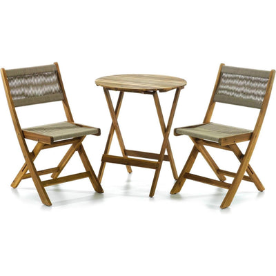 Sens-Line Lanzarote Bistro-Set Taupe