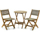 Sens-Line Lanzarote Bistro-Set Taupe