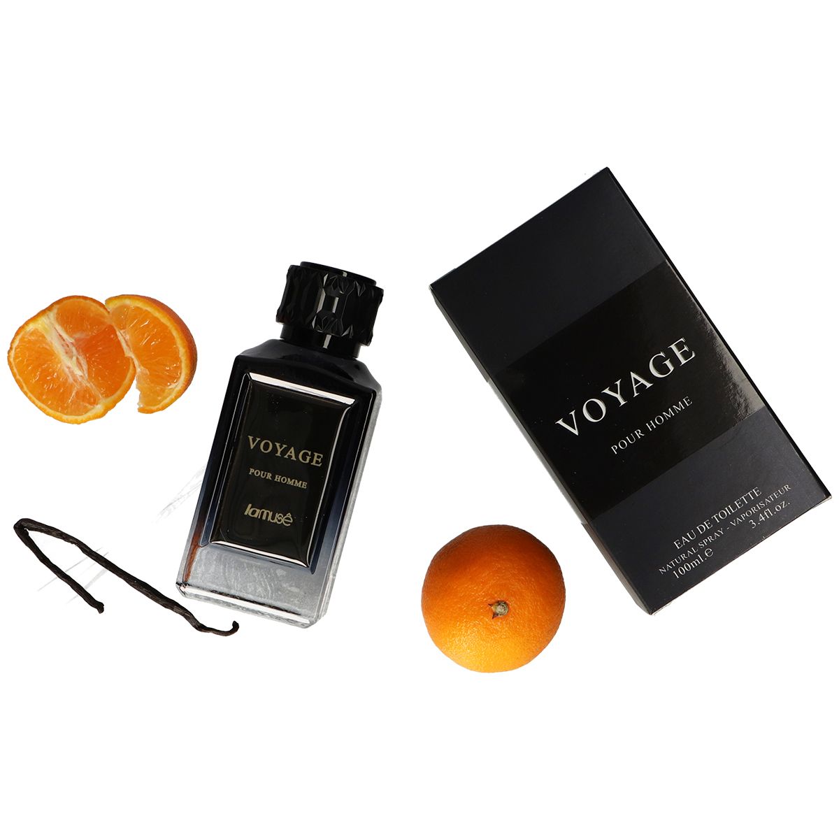 Lamusê Lamuse Eau de Toilette Spray Men Voyage Pour Homme 100 ml