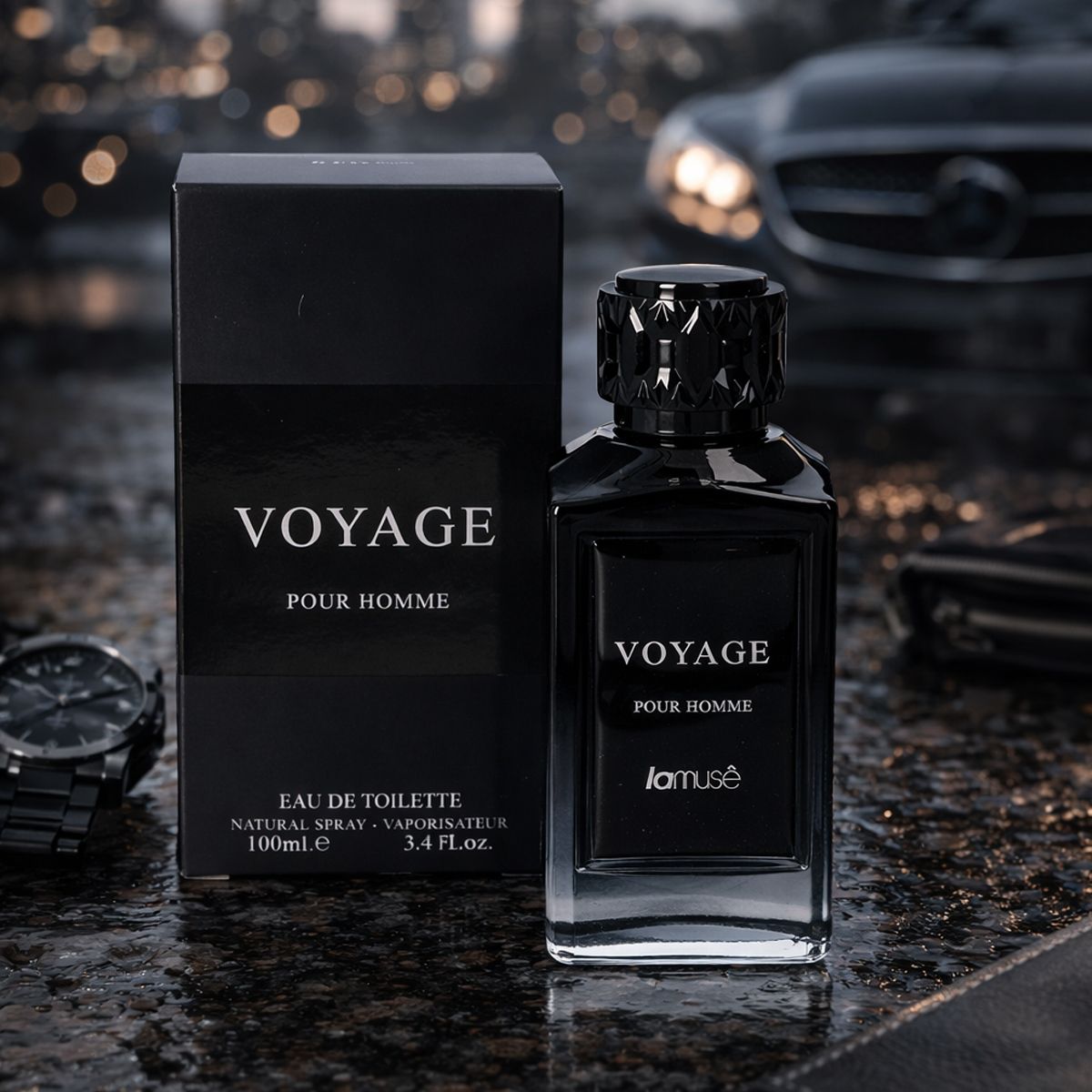 Lamusê Lamuse Eau de Toilette Spray Herren -Bond Pour Homme 100 ml