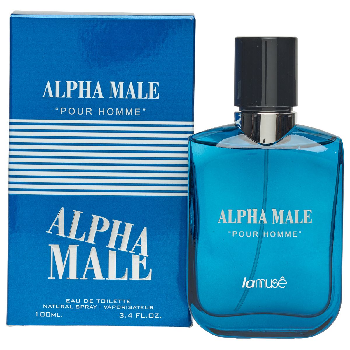 Lamusê Lamuse Eau de Toilette Spray Männer Alpha männlich pour homme 100ml