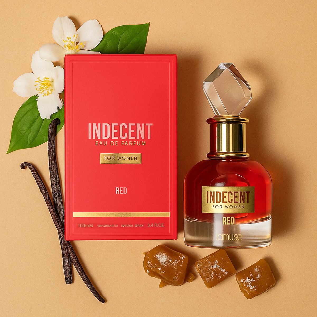 Lamusê Lamuse Eau de Parfum indecent red für Damen 100ml