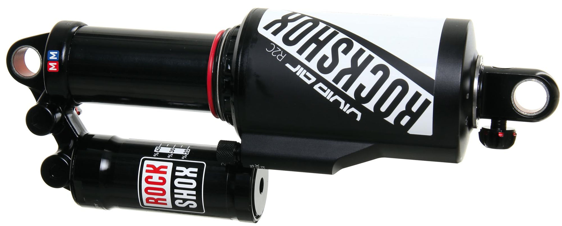 Rockshox Heck -Stoßdock Vivid R2C 20 x 57 mm Melodie Mitte
