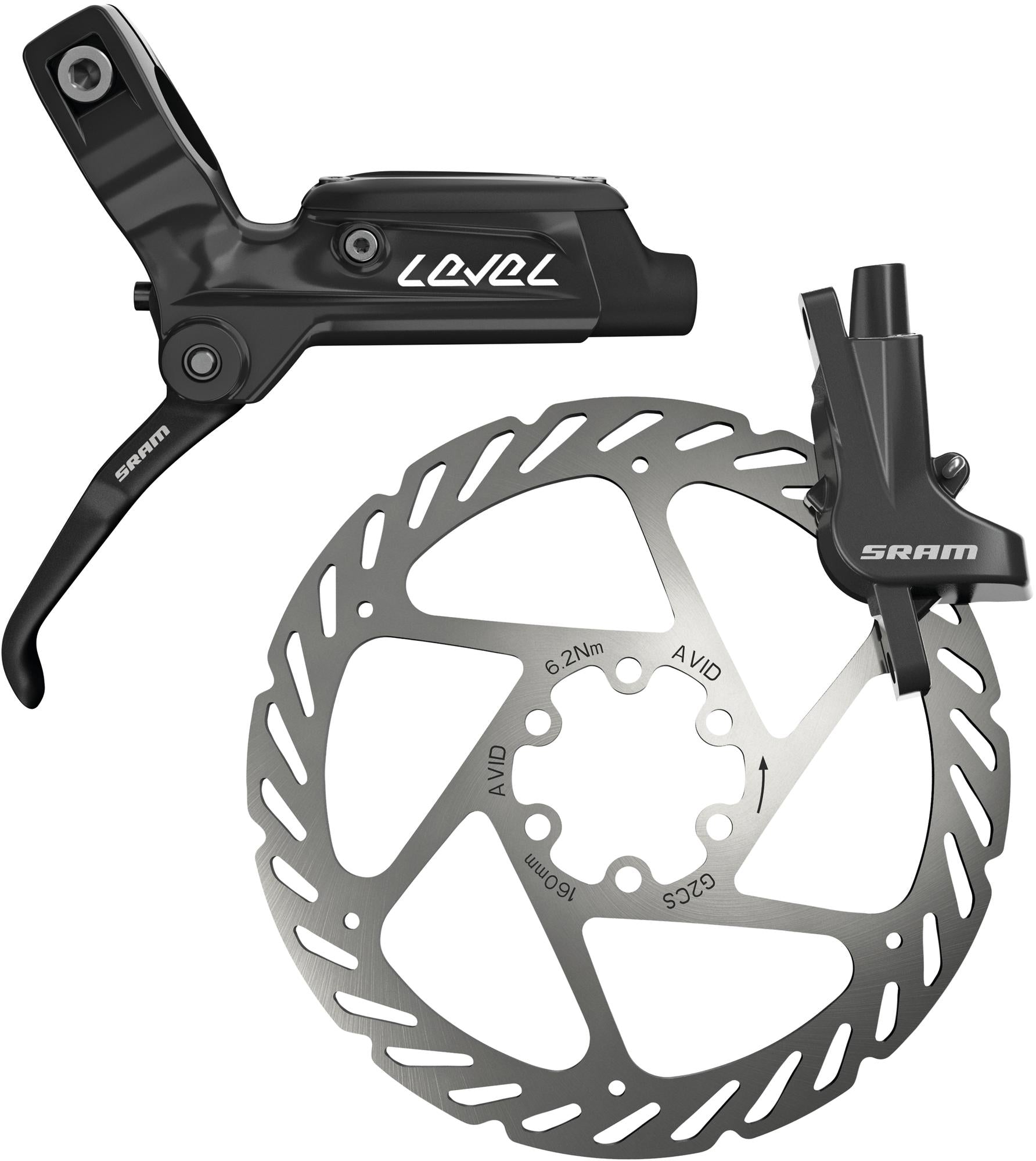 SRAM -Scheibenbremsspiegel FR. 950 mm links schwarz
