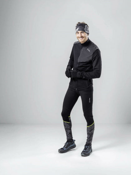 Löffler Thermolegging Speed ​​DD Herren Nylon Polyester Schwarz Größe 46