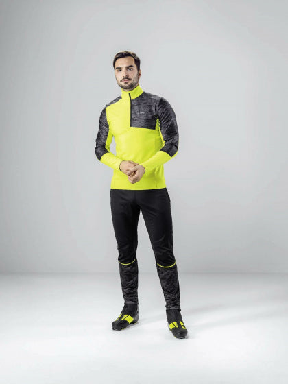Löffler Thermolegging Speed ​​DD Herren Nylon Polyester Schwarz Größe 46