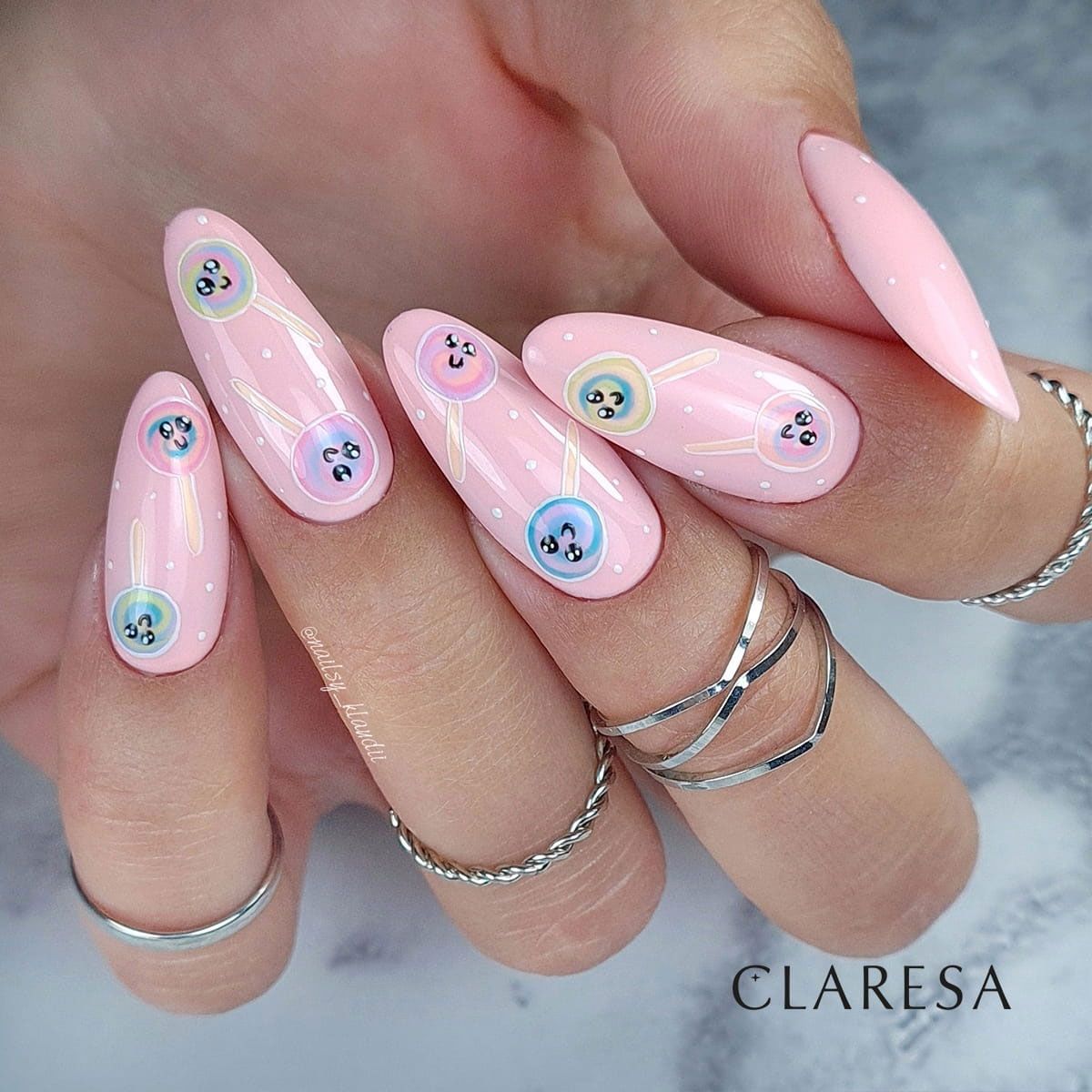 Claresa Claresa UV LED GELLAK 5ML LOLLIPOP 8