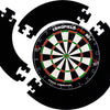 Longfield Darts Dartbord randing zum Wandschutz 4-teilig