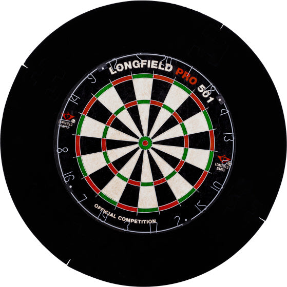Longfield Darts Dartbord randing zum Wandschutz 4-teilig
