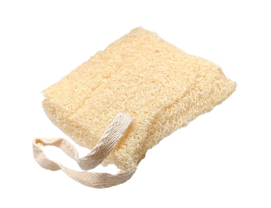 Ecoluba Loofah Schwamm mit Schleife