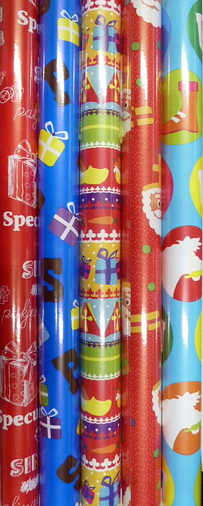 Hoomark Sinterklaas-Papier 250 x 46 pro lose Rolle