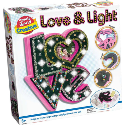 Liebe und Licht, entwerfen Sie Ihre eigene Lichtshow für Ihre Wand