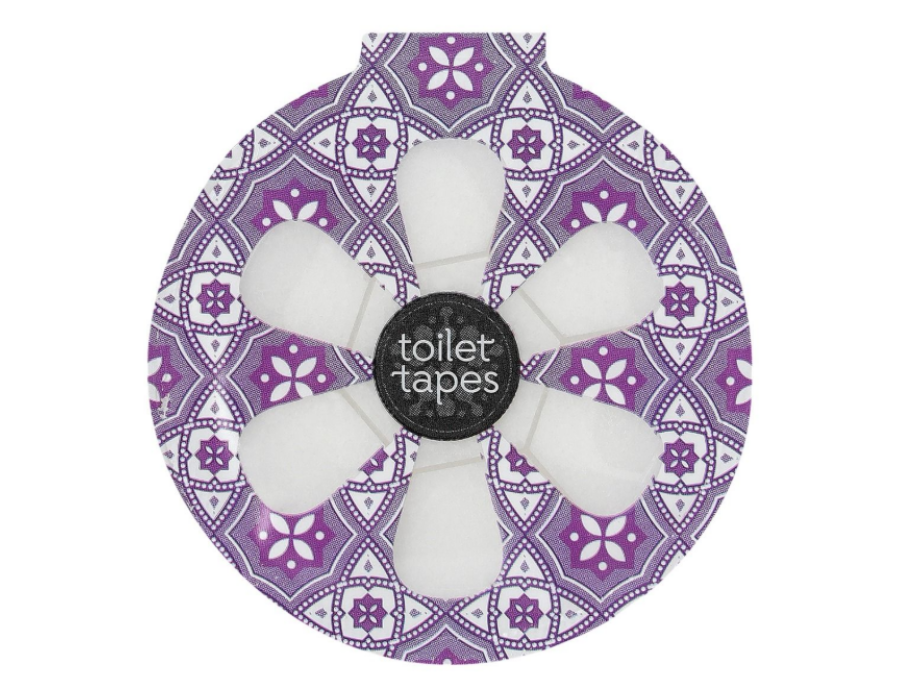 Toilettenbänder Toilettenband WC Block schöner Lavendel