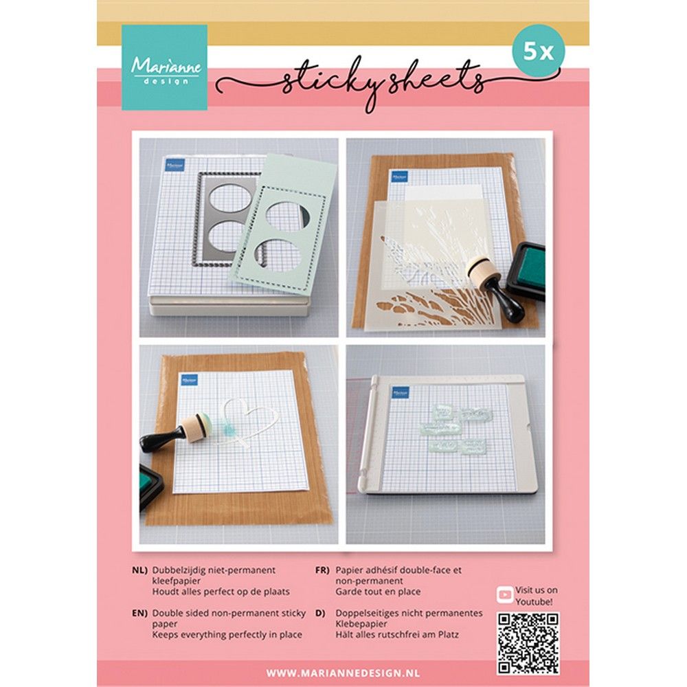 Marianne Design • Klebebögen zur Dekoration