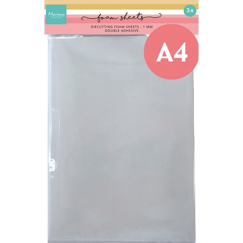 Marianne Design • Schaumstoffplatten A4 weiß 1mm