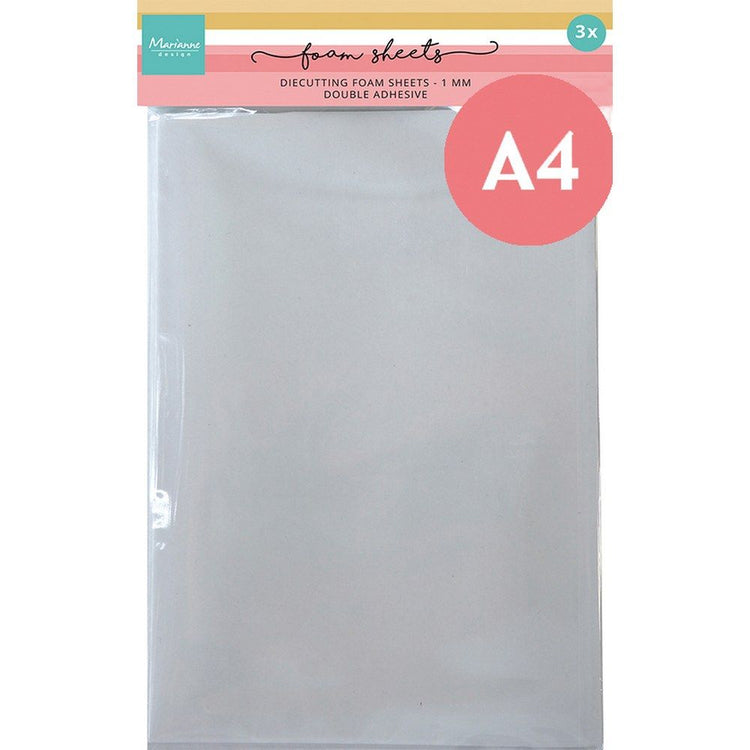 Marianne Design • Schaumstoffplatten A4 weiß 1mm