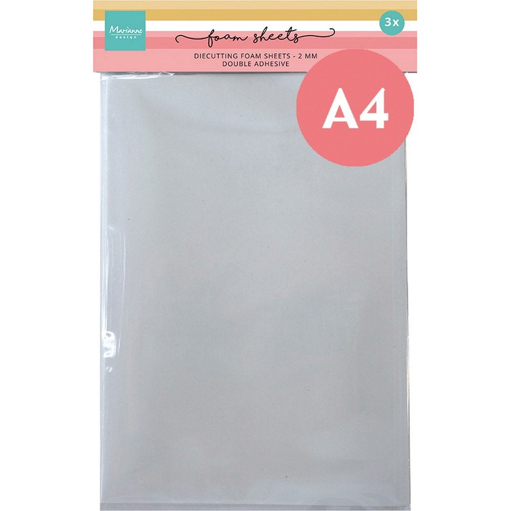 Marianne Design • Schaumstoffplatten A4 weiß 2mm