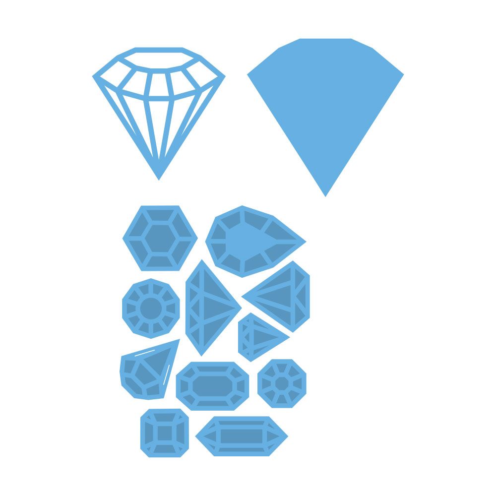 Marianne Design • creatables Diamant-Edelsteine