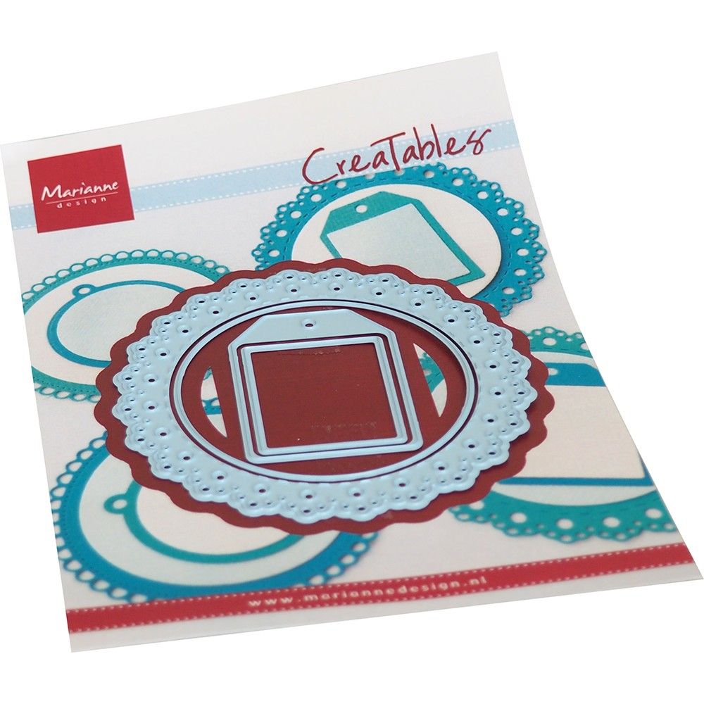 Marianne-Design • kreierbare Spitze mit kleinen Kreisen