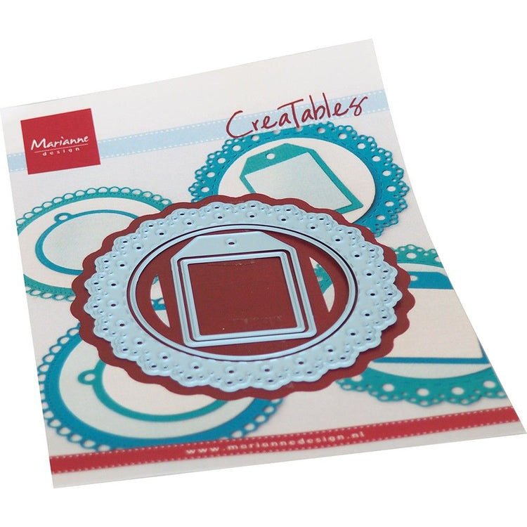 Marianne-Design • kreierbare Spitze mit kleinen Kreisen