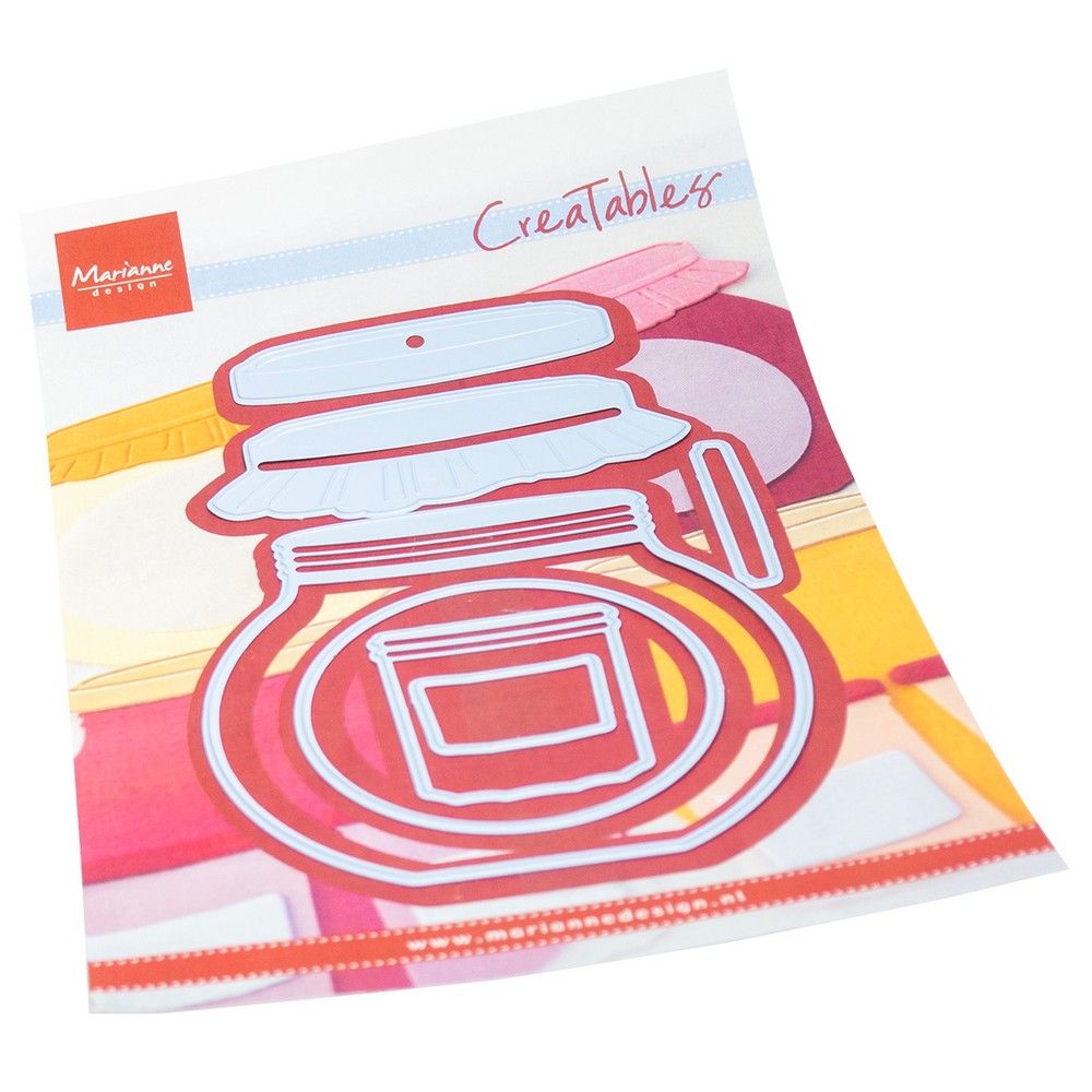 Marianne Design • Gestaltbares Marmeladenglas