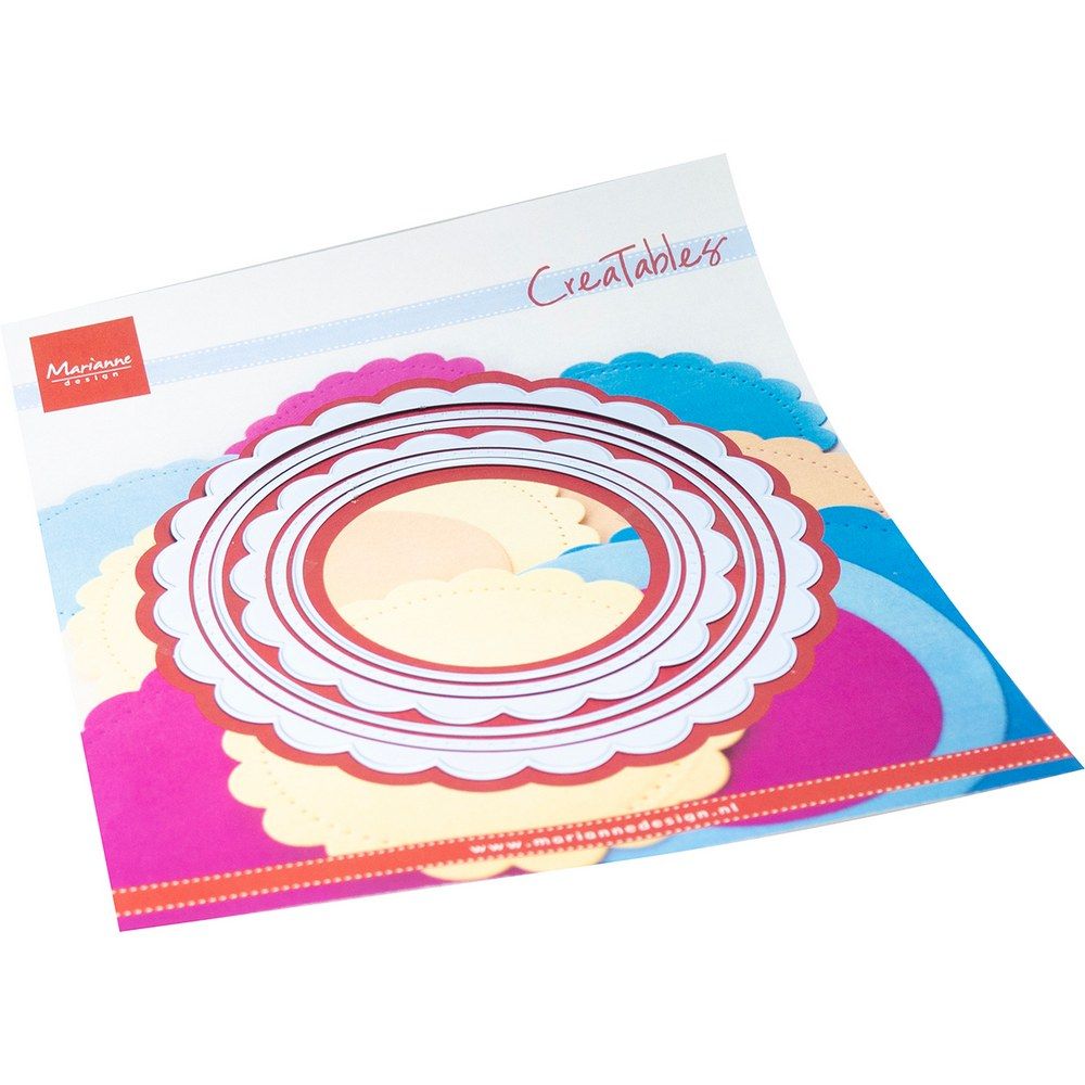 Marianne-Design • Erstellen Sie gewellte Kreise