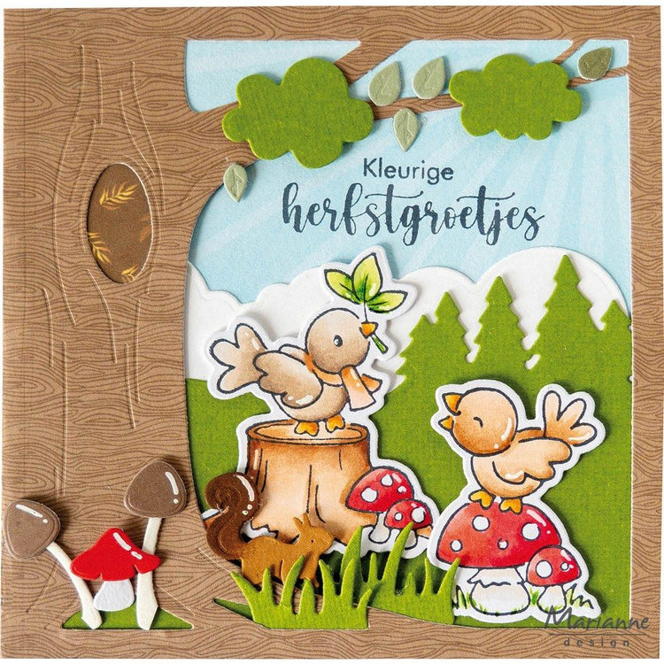 Marianne Design • Gestaltbarer Passepartoutbaum