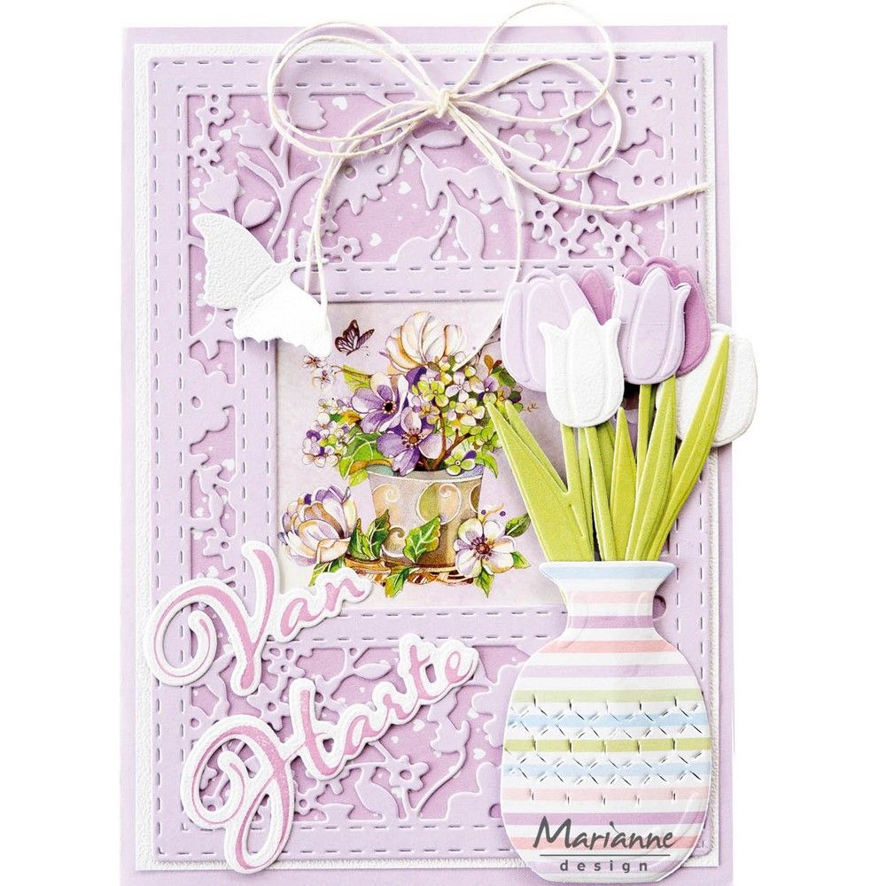 Marianne-Design • kreative rechteckige Blumen