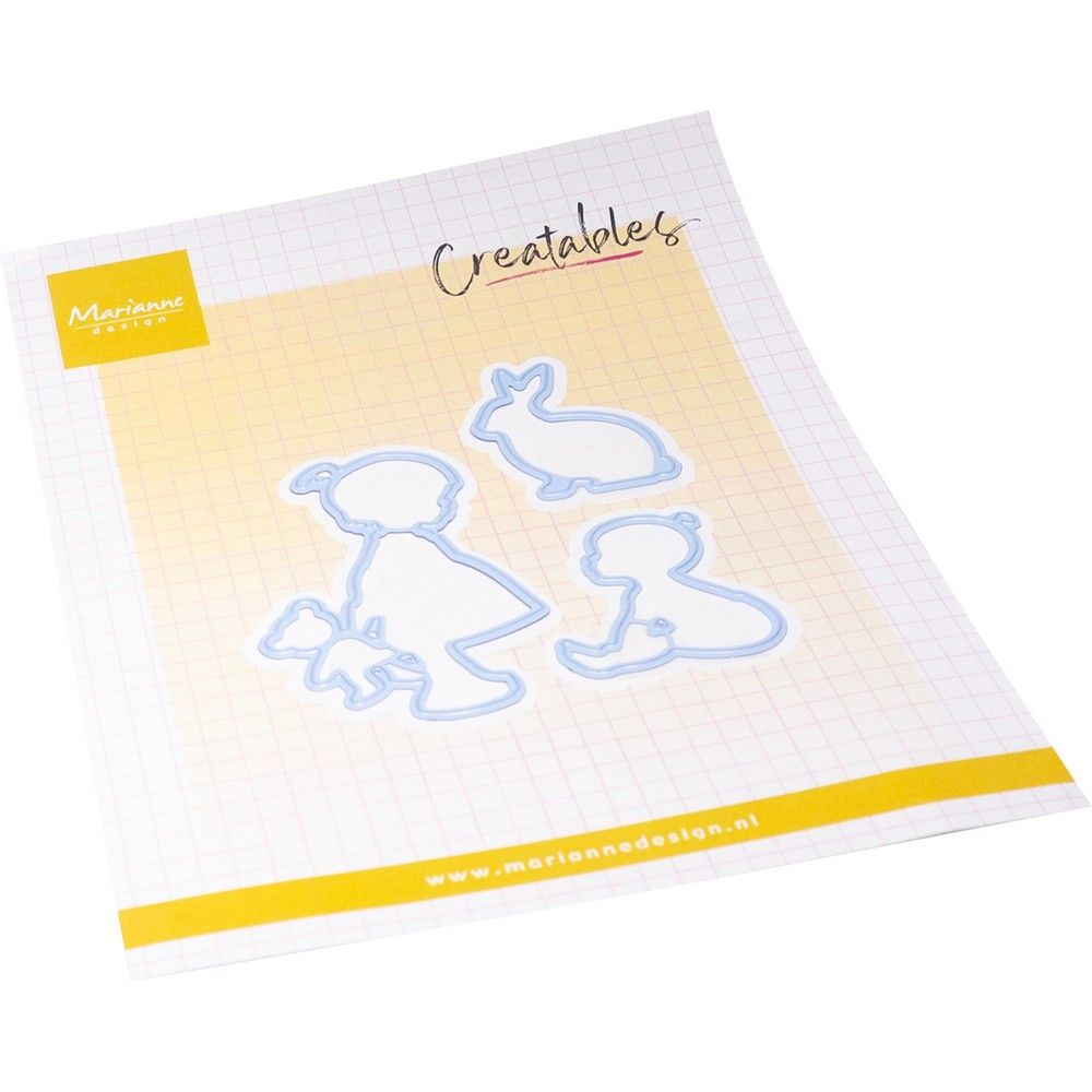 Marianne-Design • kreatives Silhouette-Mädchen
