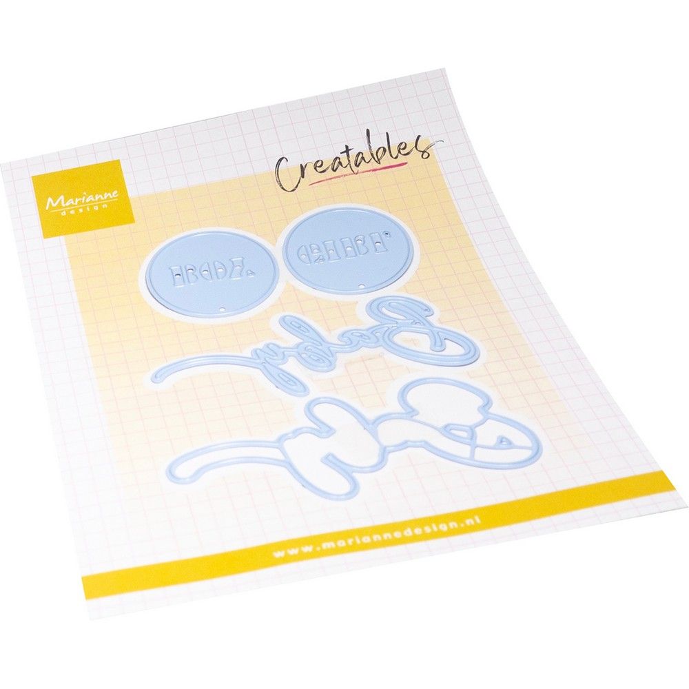 Marianne-Design • kreativer Baby-Jungen-Mädchen-Text