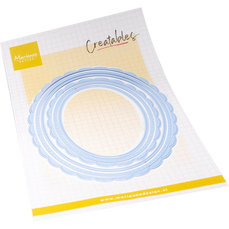 Marianne-Design • Kreierbares gewelltes Oval
