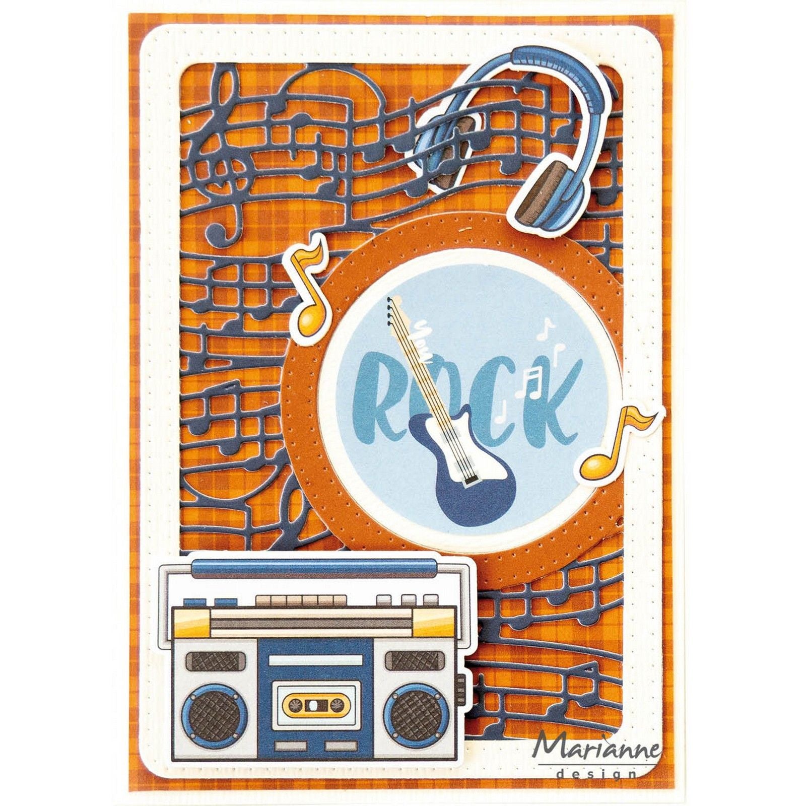 Marianne Design • kreativer Musikrahmen A6