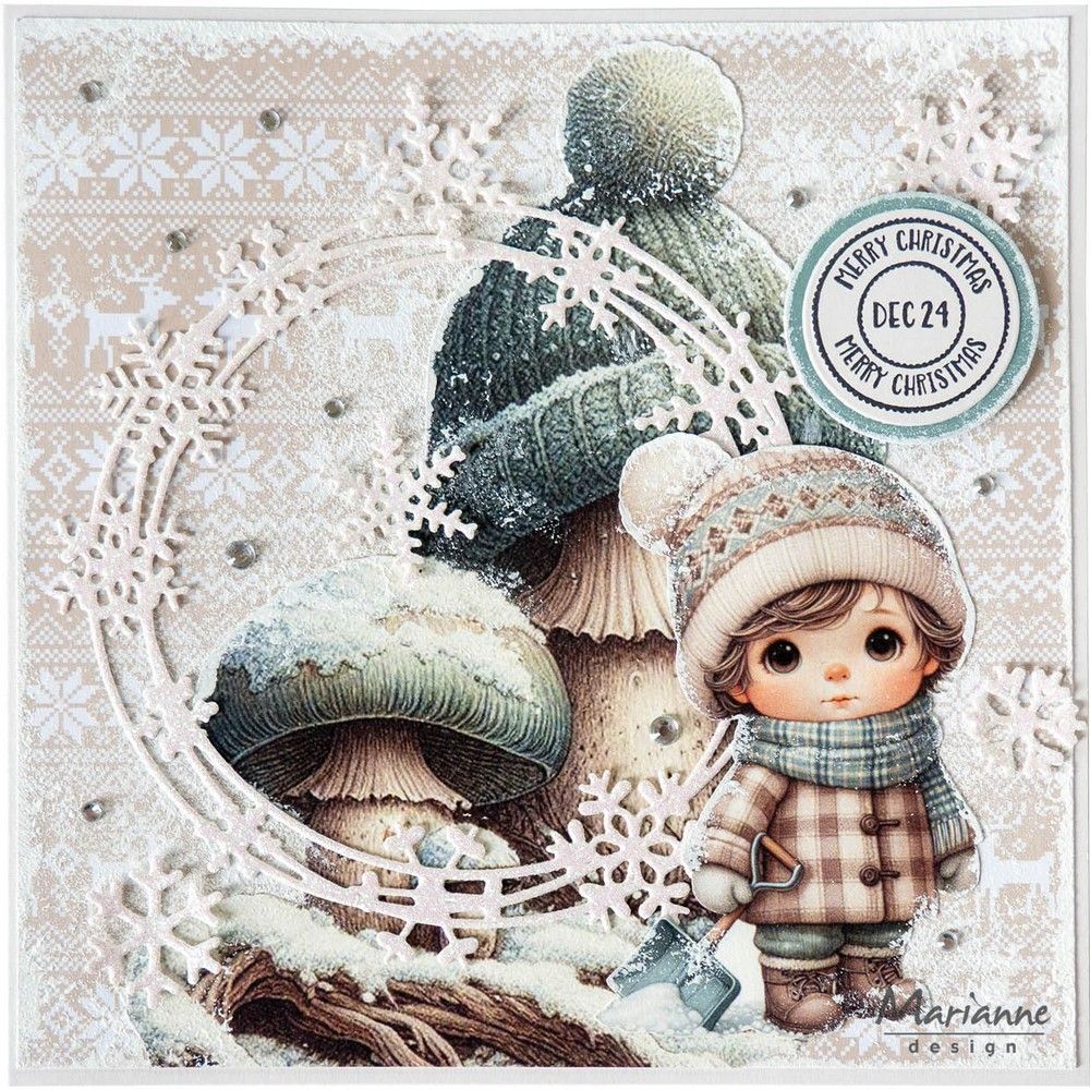 Marianne Design • Kreierbarer Kreis aus Eiskristallen