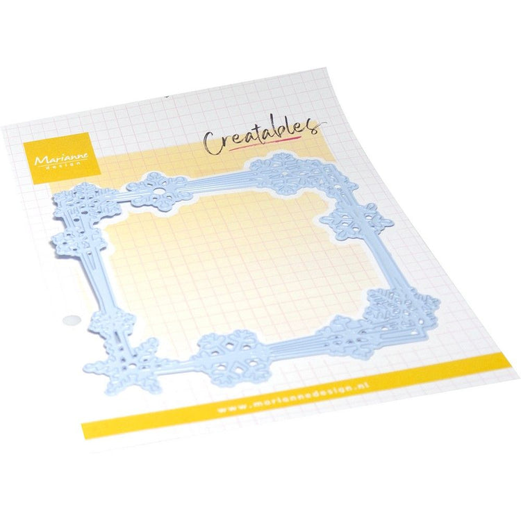 Marianne Design • Gestaltbare Eiskristalle im Quadrat