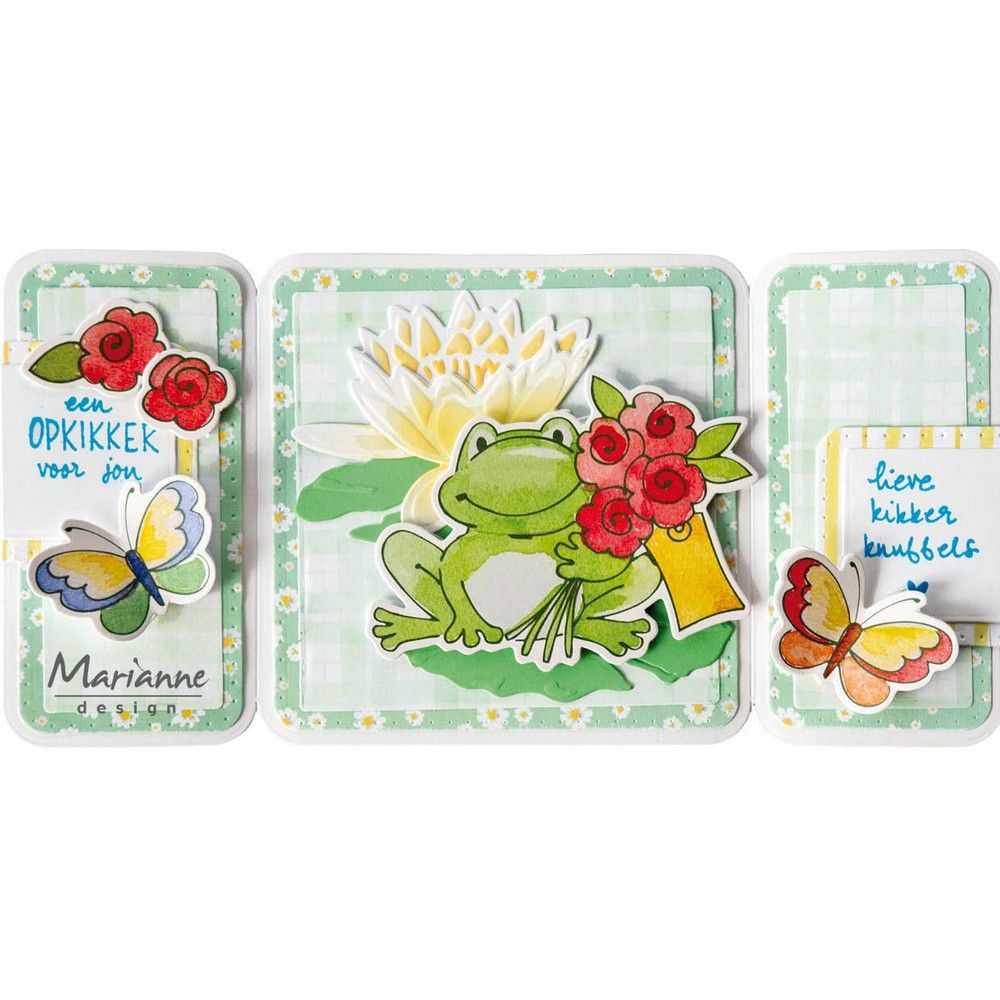 Marianne Design • creatables dreifach gefaltetes Quadrat