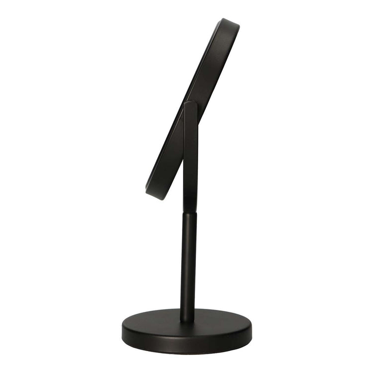 JVDL -Spiegel zu Fuß Matt Black 30,5 cm 5x Launen